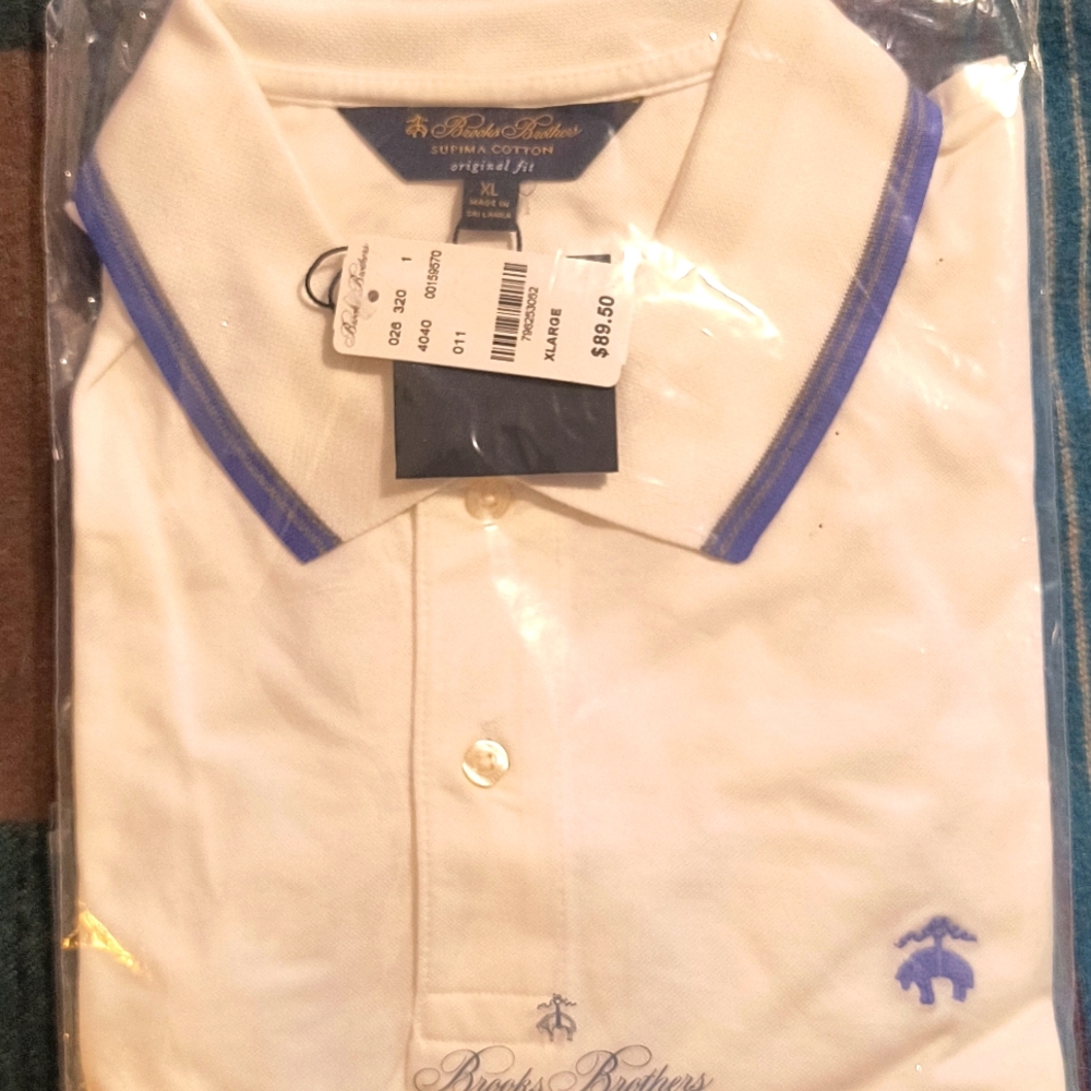 NWT Brooks Brothers polo XL